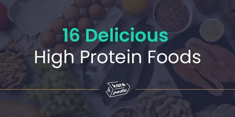 high protien foods